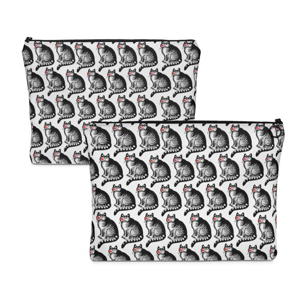 Crazy Cat Kliban Carry All Pouch - two sizes available