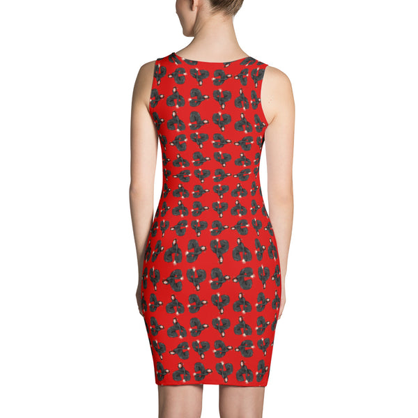 Bowie as far as the eyes can see bodycon Dress