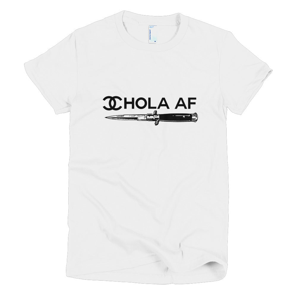 Chola Chicano AF Short sleeve women's t-shirt