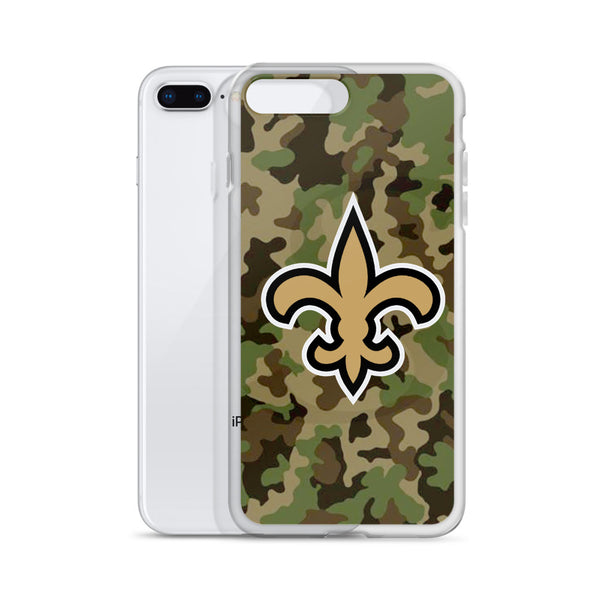 camouflage New Orleans Saints iPhone case