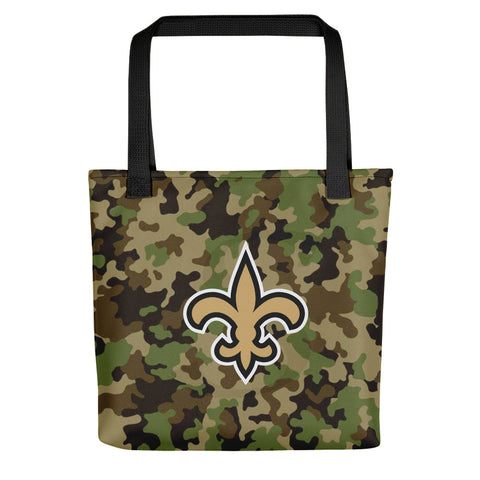 New Orleans Saints Louisiana camouflage Tote bag