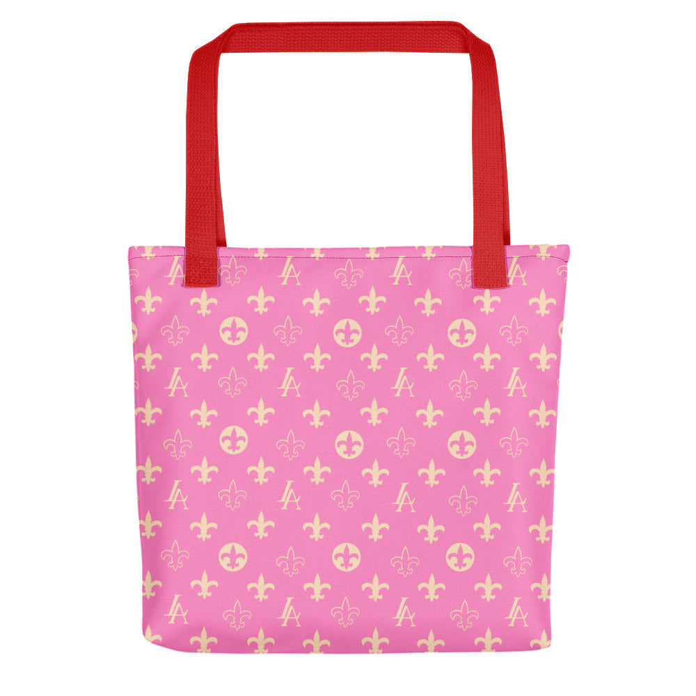 PINK New Orleans Saints Louisiana Elegance "Louis" Tote bag