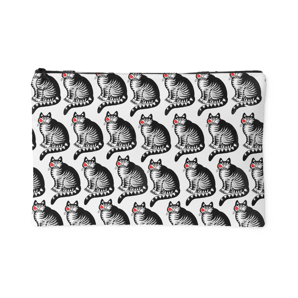 Crazy Cat Kliban Carry All Pouch - two sizes available
